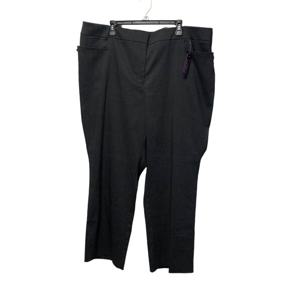 Lane Bryant Madison Pants Womens 26 Short Sexy Stretch Gray Trousers NEW - Picture 1 of 6